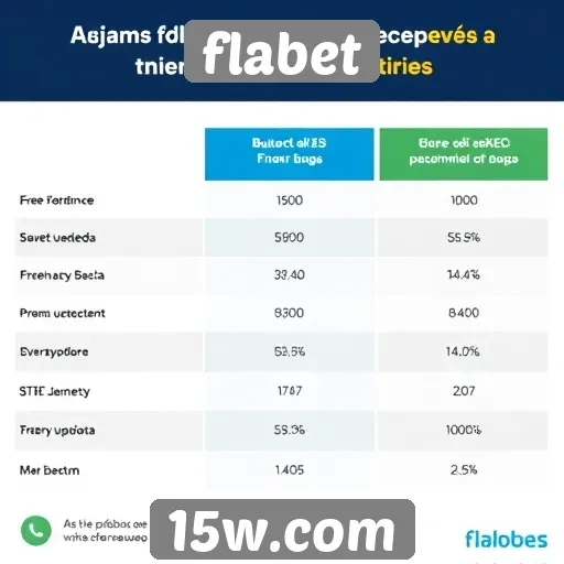 Comparativo de bônus oferecidos pelo flabet